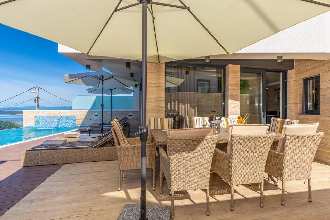 Villa Marassi With Heated Pool, Hot Tub And Sauna Crikvenica Exterior foto